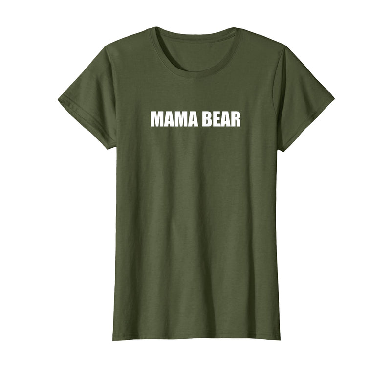 Mademark Mama Bear T-Shirt - Olive Green