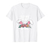 Some Bunny's Dad, Funny Cute Rabbit Family Birthday T-Shirt in White