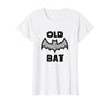 Funny Halloween tees for men and women Vintage Old Bat tee for Halloween and Birthdays T-Shirt - White