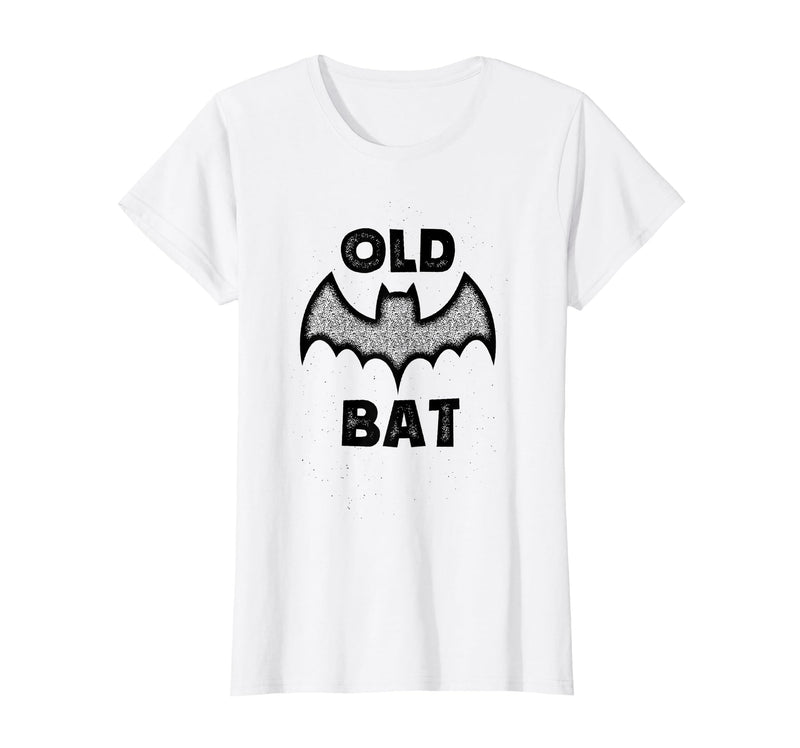 Funny Halloween tees for men and women Vintage Old Bat tee for Halloween and Birthdays T-Shirt - White