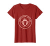 Mademark Monkeys Run This Place Funny Primate Design T-Shirt - Women - Cranberry Red