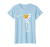 Funny Skeleton Golf Halloween Costume Golf Skeleton Pumpkin Halloween Shirt T-Shirt - Baby Blue