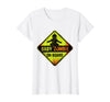 Mademark Baby Zombie On Board Pregnant Halloween Design T-Shirt - White