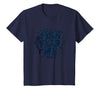 Mademark Fish Fear Me Funny Fishing for Men Angler Humor Quote T-Shirt - Navy Blue