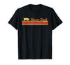 Showing Cattle T-Shirts And Apparel Show Dad - Fun Distressed Look for Showing Pigs T-Shirt - Black