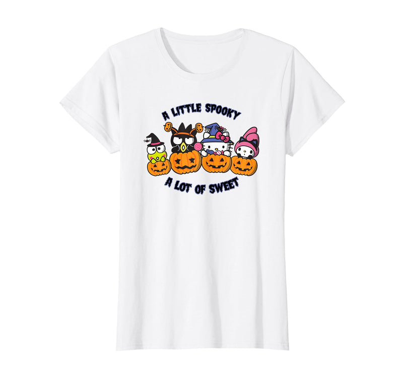 SANRIO Hello Kitty and Friends Halloween A Little Spooky T-Shirt - White