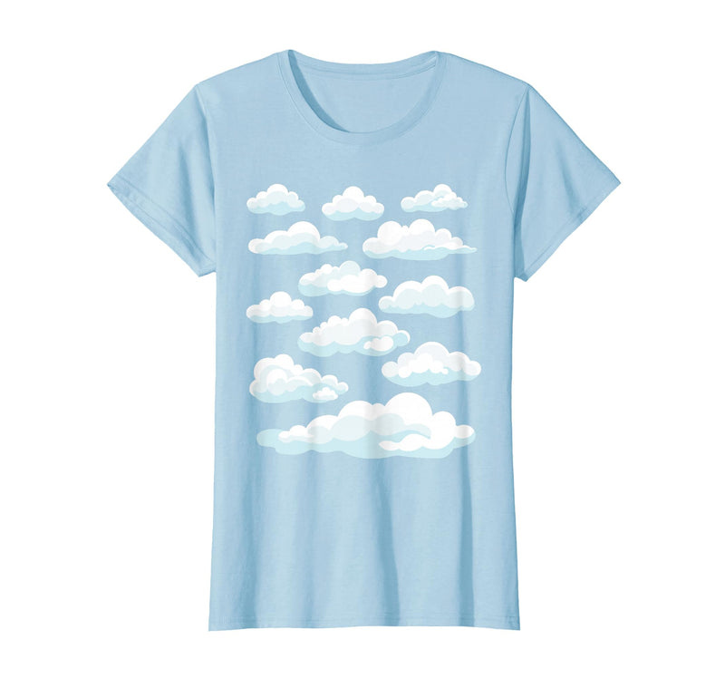 White Clouds Graphs White Clouds T-Shirt - Baby Blue