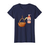 Put the Lotion in the Basket Halloween Parody Art Put The Lotion in The Basket Halloween Costume Parody Art T-Shirt - Navy