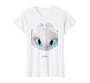 DreamWorks Dragons Light Fury Big Face Costume 3D T-Shirt - As Pictured