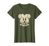 Disney Minnie Mouse Pumpkin Happy Halloween T-Shirt - Olive Green