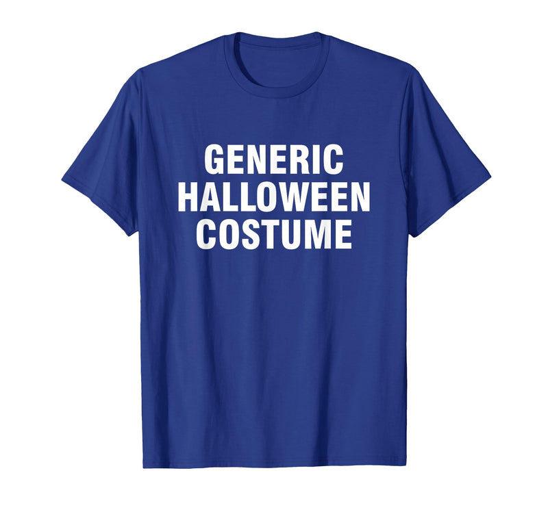 Generic Halloween Costume T-Shirt - Royal Blue