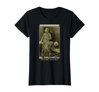 Retro Classic Halloween Monster Shirts Dr Jekyll Mr Hyde Art-Strange Case of Dr Jekyll and Mr Hyde T-Shirt