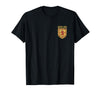 SCOTLAND COAT OF ARMS LION SCOT SCOTTISH Scottish Lion Emblem Scotland Flag Coat of ARMS Independence T-Shirt - Black