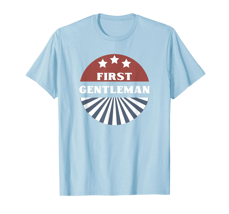 Click for Madam President & 1st Gentleman Costumes Couples Halloween Costume - First Gentleman T-Shirt - Baby Blue