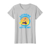 Groundhog Tees Kayaking Gets Me Wet Halloween Funny T-Shirt T-Shirt - Silver Grey