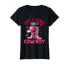 Save A Horse Ride A Cowboy Western Country Life Cowgirl T-Shirt - Black