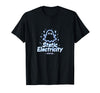 Mademark Ghost & Spirits - Ghost (99 Problems All) T-Shirt - Black-halloween Static Electricity Ghost Atmosphere