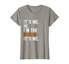 It's Me Hi I'm The Raisin Easy Halloween Lazy Halloween Costume It's Me Hi I'm The Raisin T-Shirt - Slate Grey