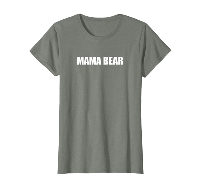 Mademark Mama Bear T-Shirt - Olive Heather