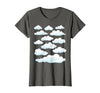 White Clouds Graphs White Clouds T-Shirt - Asphalt Grey