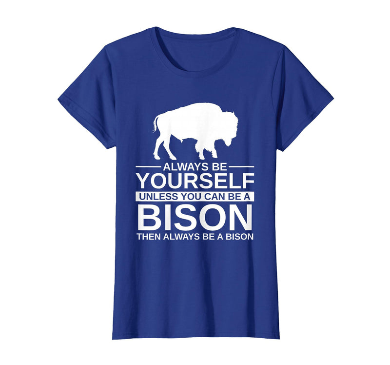 Bison Gift Bison Lover Accessories & Buffalo Stuff Cool Bison Design for Men Women Buffalo Animal Lovers Bison T-Shirt -