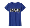 Cow Print Matching Family Apparel Mimi Life Cow Print Family Matching T-Shirt - Royal Blue