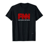 Fake News Network #fakenews Funny Trump Halloween Costume T-Shirt - Black