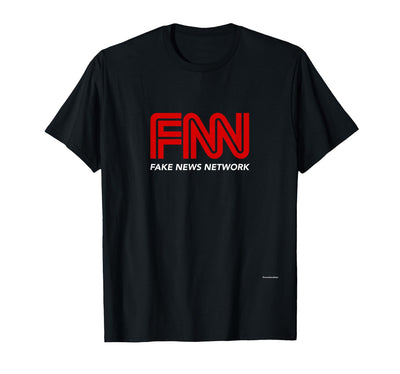 Fake News Network #fakenews Funny Trump Halloween Costume T-Shirt