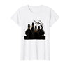 Mademark Vintage Halloween Potion Bottles Dusty Shelf T-Shirt - White