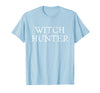 Witch Hunter Halloween Funny Witch Hunter Halloween Costume Easy Lazy T-Shirt - Baby Blue
