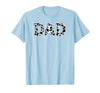 Cow Pattern Print Family Matching Birthday Apparel Cow Dad Birthday Family Matching Girl Boy Farm Birthday T-Shirt - Baby