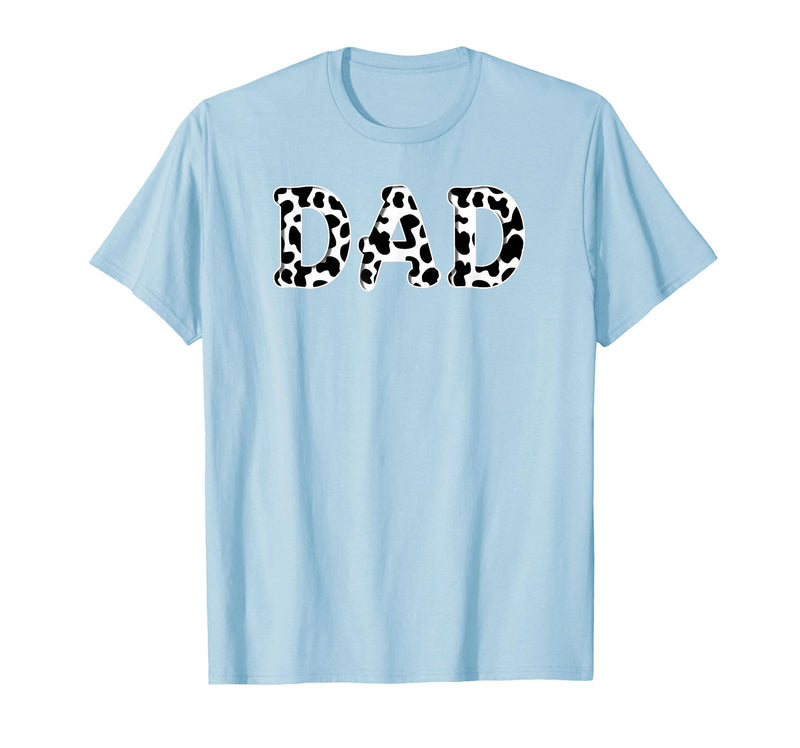 Cow Pattern Print Family Matching Birthday Apparel Cow Dad Birthday Family Matching Girl Boy Farm Birthday T-Shirt - Baby