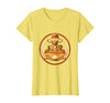 Mademark Safari Explorer Elephant Tusk Graphic Tee T-Shirt - Women - Lemon Yellow