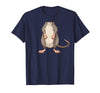 Mouse Headless Halloween Clothing Co. Funny Mouse Headless Rat Body Last Minute Halloween T-Shirt - Navy Blue