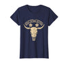 Mademark White Boy of the Year Default Settings Activated T-Shirt - Women - Navy Blue