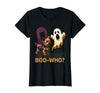 Mademark Boo-Who? Funny Yorkie Skeleton Halloween Dog Lover T-Shirt - Black