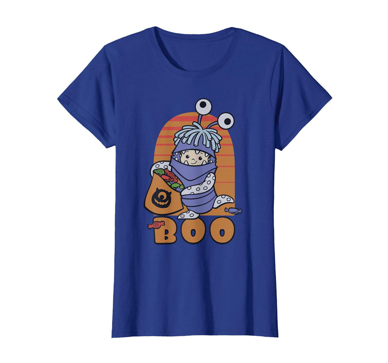 Disney Pixar Monster Inc Boo Halloween T-Shirt - Royal Blue