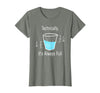 Technically It's Always Full Science By Merch Technically It's Always Full Science Humor T-Shirt - Olive Heather