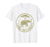 Mademark I Came For Elephants Safari Women Design T-Shirt - Men - White