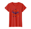 Mademark Halloween - Vampires, Zombies & Horror T-Shirt - Red-cute Family-friendly Halloween Bat - Batty About