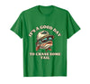 Funny Outdoor Anglers & Fisherman Designs Catch Fish and Laugh Hard with This Fishing Pun T-Shirt - Kelly Green