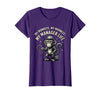 Mademark My Monkeys My Madness My Manager Life Circus Design T-Shirt - Women - Purple