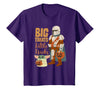 Star Wars Grogu The Mandalorian Halloween Big Treats T-Shirt - Purple