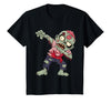 Halloween Shirts Women Men Kids Dabbing Zombie Brain Halloween Scary Dab Dance Boys Teen Men T-Shirt - Black