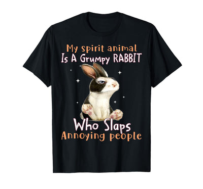 Grumpy Rabbit Spirit Animal T-Shirt