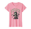 Mademark My Monkeys My Madness My Manager Life Circus Design T-Shirt - Women - Pink