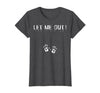 Spooky Halloween Costume Outfit Vintage Let Me Out Pregnancy Hand Print Pregnant Halloween T-Shirt - Dark Heather Grey