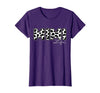 Cow Print Matching Family Apparel Mimi Life Cow Print Family Matching T-Shirt - Purple