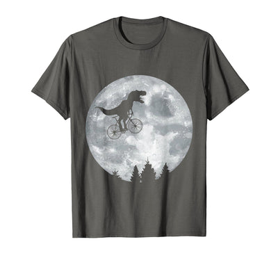 Check out my other Dinosaur T-shirts Dino Trex Riding Moon Bike Halloween Lunar Cycling T-Shirt