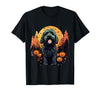 Doodledogco. Halloween Goldendoodle Halloween Cute and Spooky Doodle Dog T-Shirt - Black